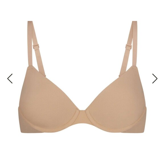 Skims Kim Kardashian Bra Fits Everybody Demi Bra BR-UWR-2294 Clay 34H NWT. - Picture 1 of 5